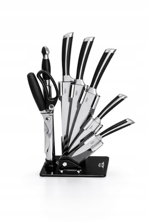 Набір кухонних ножів Hoffner, 5 предметів у підставці