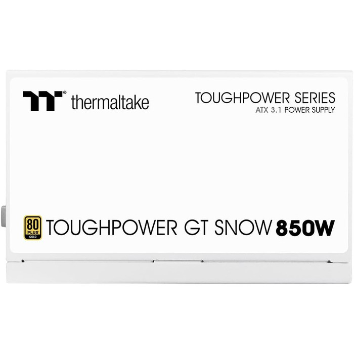 Блок живлення Thermaltake Toughpower GT 850W ATX 3.1 PCIe 5.1 80+ Gold Modular Snow (білий)