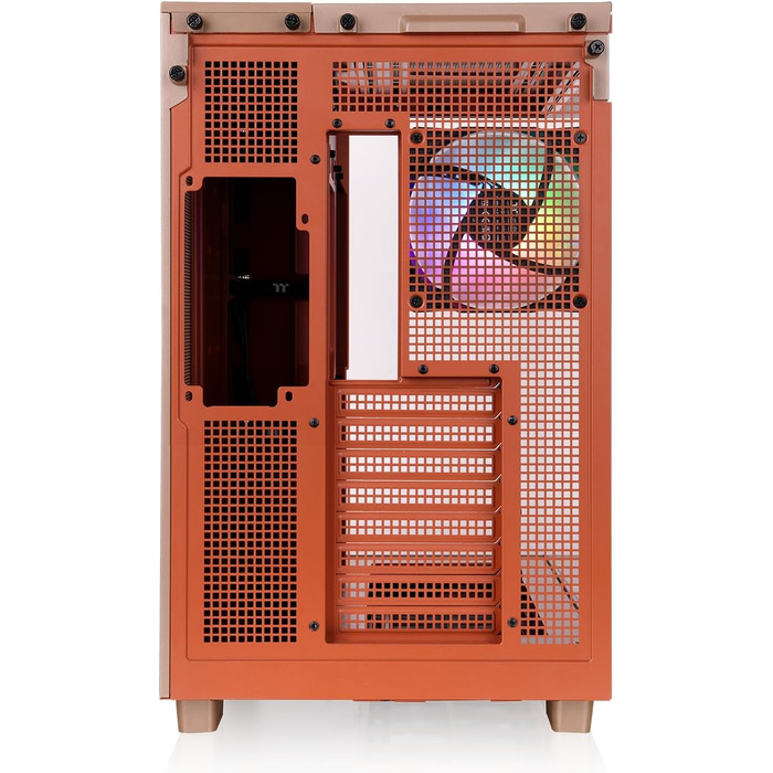 Корпус для ПК Thermaltake View 380 XL TG ARGB, Gravel Sand: Mid Tower, загартоване скло 4 мм, підтримка E-ATX та XL-материнських плат, USB-C, підтримка радіатора 360 мм, High-Airflow