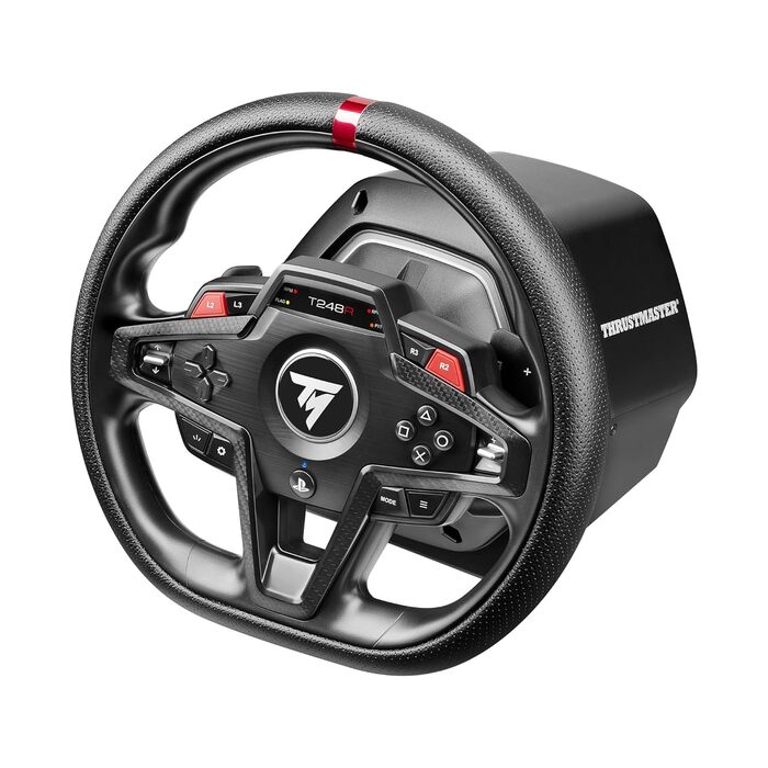 Руль та педалі Thrustmaster T248 Force Feedback для PS5, PS4, PC (оновлена версія)