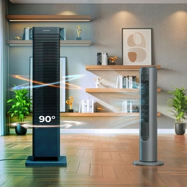 Колонний вентилятор Climative CoolHeat: підлоговий обігрівач та охолоджувач з WiFi та LED-дисплеєм