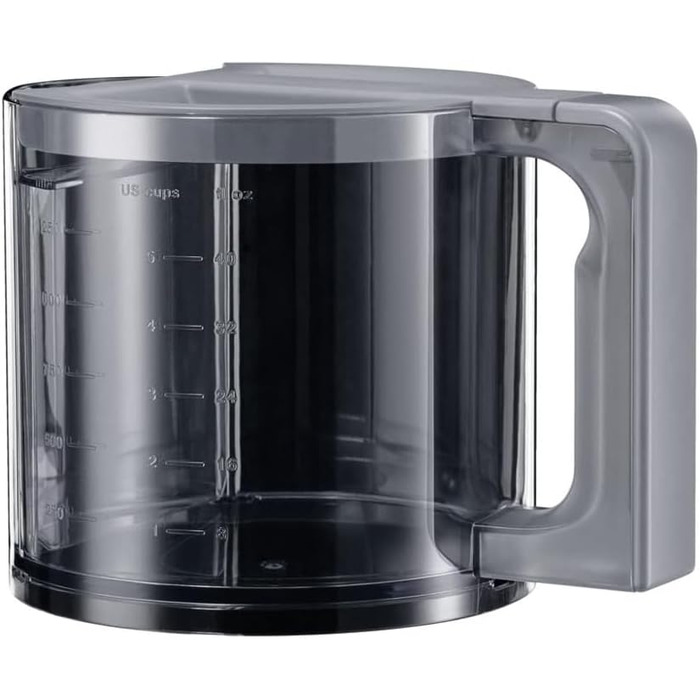 Центрифужна соковижималка Braun MultiQuick 7, 1000 Вт, завантажувальний отвір 75 мм, срібляста