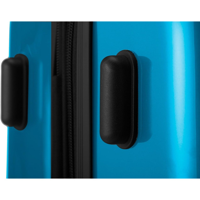 Чемодан Alex Hauptstadtkoffer - ручна поклажа, 55 x 38 x 23 см, 4 колеса, 42 літри, розширюваний, блакитний