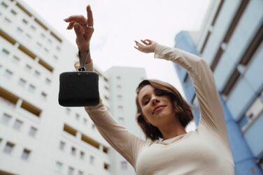 Teufel BOOMSTER GO: Портативна Bluetooth колонка, водонепроникна (IPX7), чорний колір