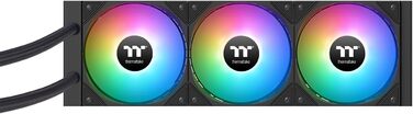 Система водяного охолодження Thermaltake LA360-S ARGB Black 360mm з підсвічуванням ARGB та дисплеєм