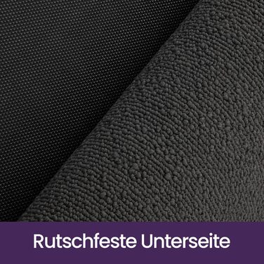 Килимок для дому та вулиці DEXI, 60x90 см, сірий - вологостійкий, неслизький, миючий