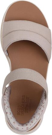 Кросівки жіночі Skechers Bobs Sun Ray Step Aside 39 EU бежеві текстильні