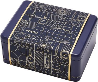 Годинник Fossil Machine для чоловіків, кварцовий, з датою, з металевим або шкіряним ремінцем (42 мм, теплий коричневий)