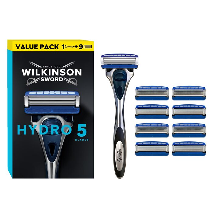 Стартовий набір бритв Wilkinson Sword Hydro 5: бритва та 12 смінних касет