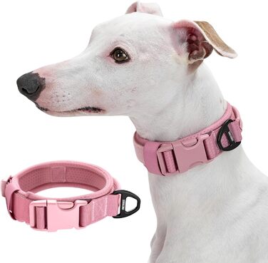 Нашийник для собак OneTigris, тактичний, XS (25-33 см), рожевий
