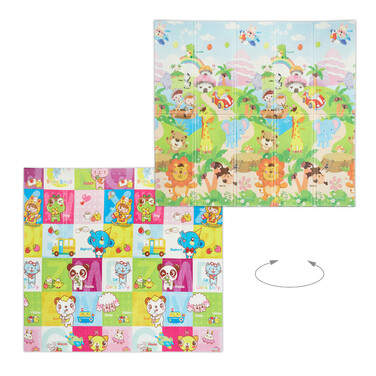 Relaxdays Foldable Play Mat Safari