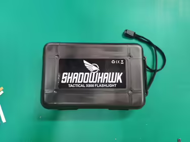 Ліхтарик Shadowhawk LED 450000 люмен, надяскравий, акумуляторний, тактичний, IP67, зум, 5 режимів для туризму, кемпінгу, походів