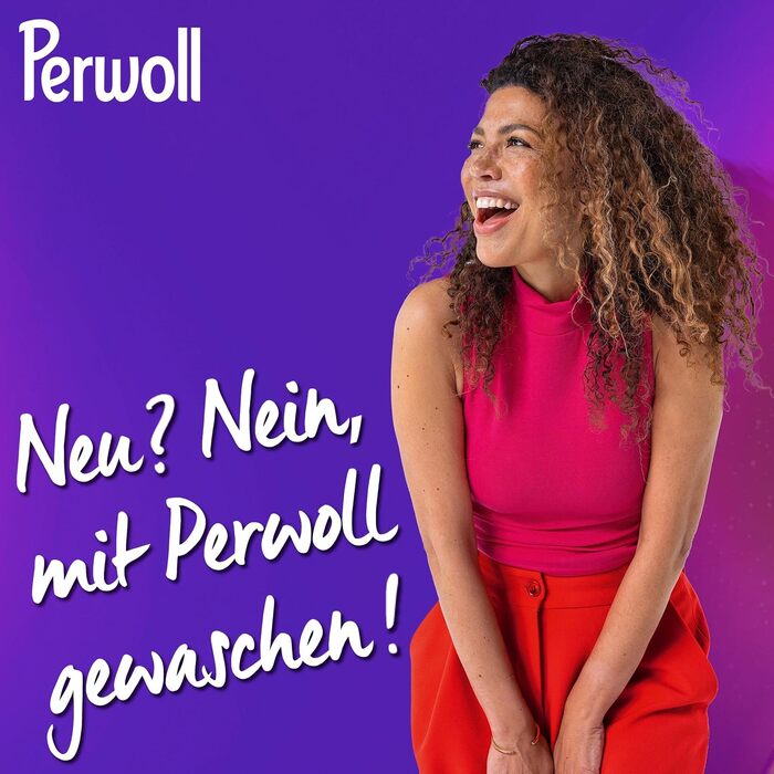 Рідкий засіб для прання кольорових речей Perwoll Color, технологія Dreifach-Renew для відновлення кольорів та волокон, 1.35 л (набір 8 шт, 160 прань)