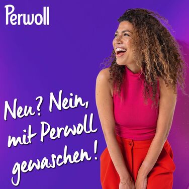 Рідкий засіб для прання кольорових речей Perwoll Color, технологія Dreifach-Renew для відновлення кольорів та волокон, 1.35 л (набір 8 шт, 160 прань)