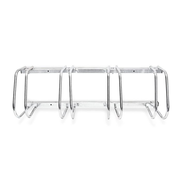 Relaxdays Bicycle Stand for 4 Bikes, Steel, 1m