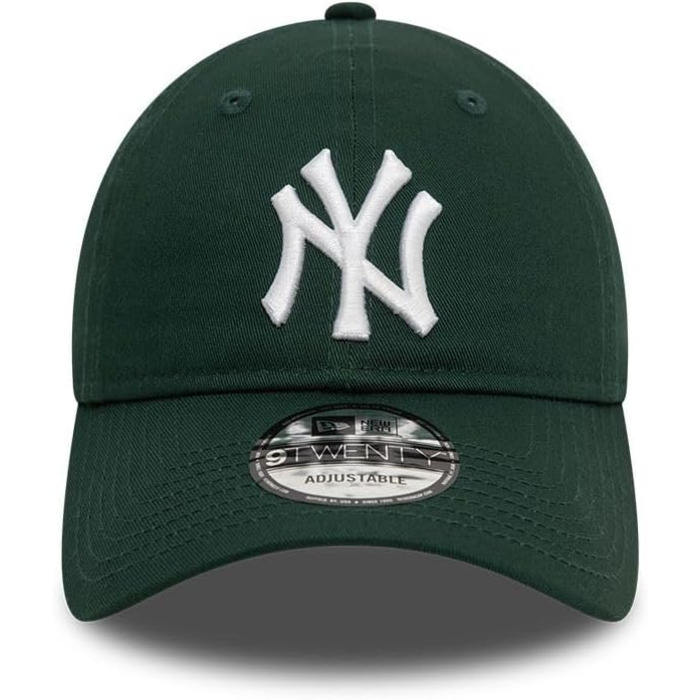 Кепка New Era Baseball Cap MLB League Essential 9Twenty, регульована, New York Yankees, зелена
