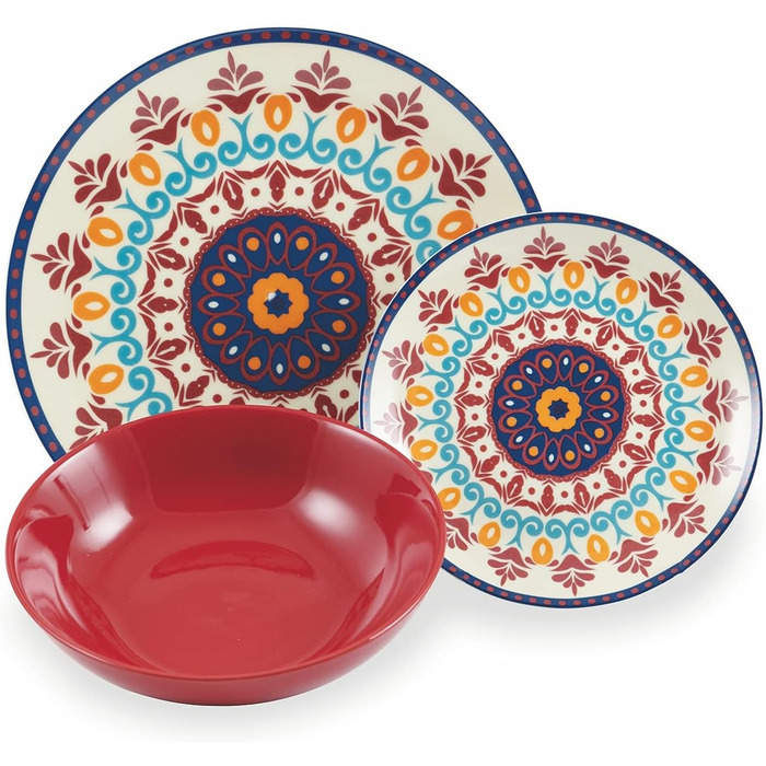 Villa d'Este Home Tivoli Shiraz: 18-частинний порцеляновий сервіз для обіднього столу