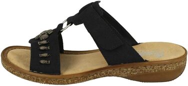 Пантолети Rieker 628M6 жіночі блакитні, розмір 41 EU, Slip-On