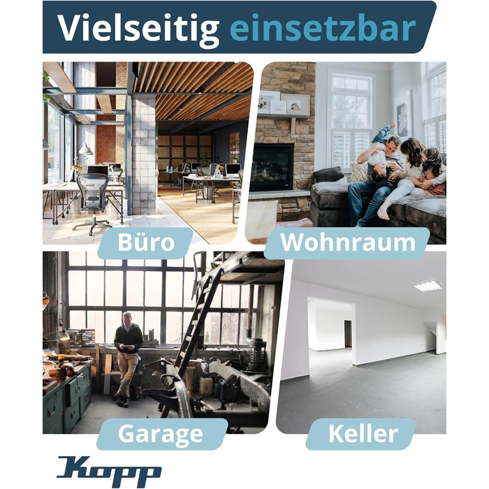 Розподільник розеток Kopp POWERversal сірий/чорний, 6 розеток, 1.4м, з заземленням