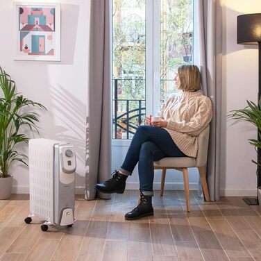 Масляний радіатор Cecotec ReadyWarm 11000 Space 360º Black - 2500 Вт, 11 секцій, 3 режими, 28 м²