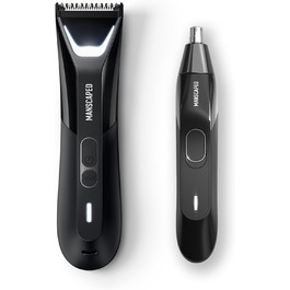 Набір для догляду за тілом MANSCAPED® The Perfect Duo 5.0: тример для тіла Rasenmäher® 5.0 ULTRA та тример для носа та вух Weed Whacker® 2.0