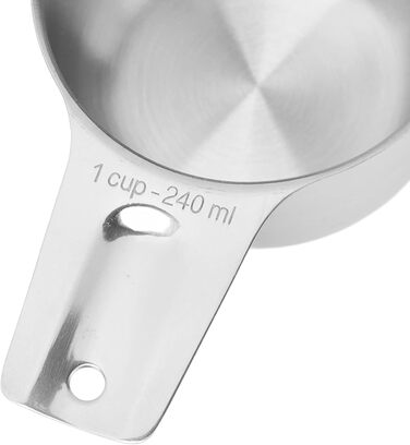 HUONIU 14-Piece Stainless Steel Measuring Cups and Spoons Set, Kitchen Utensils