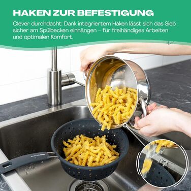 Скрінка для кухні Netrox з силікону, складна, безпечна, для пасти та овочів