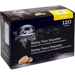 Спеціальні брикети Bradley Smoker, 120 шт. – дерев'яні біскети для копчення