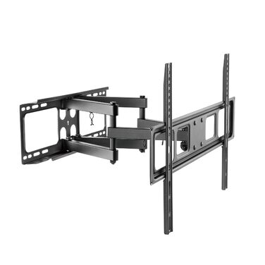Настінне кріплення для телевізора PureMounts поворотне, нахильне, універсальне 32-70 дюймів до 40 кг VESA 600x400, чорне