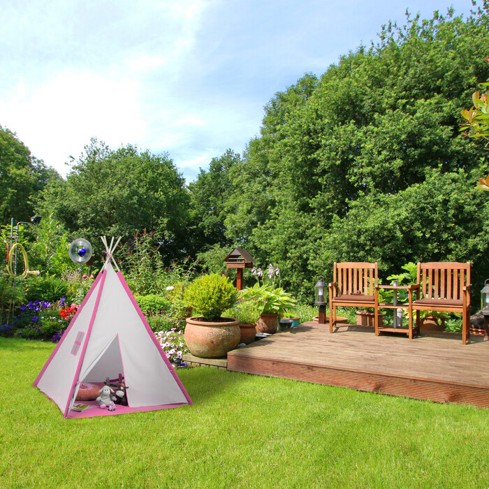 Ігровий намет Relaxdays Teepee з килимком для підлоги