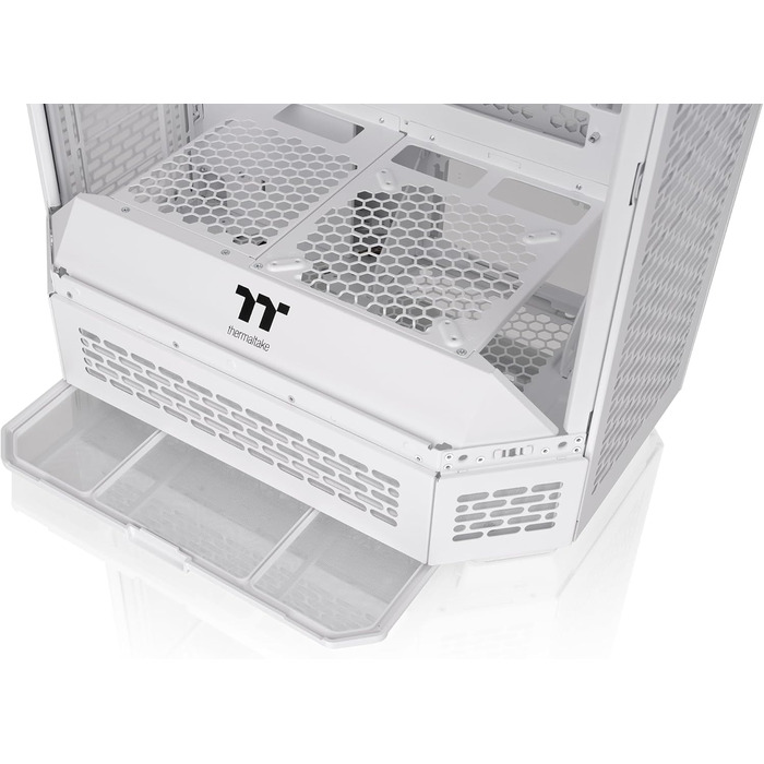 Корпус ПК Thermaltake The Tower 600 ATX Mid-Tower White з USB-C, підтримкою радіатора 420/360mm та 3 скляними панелями