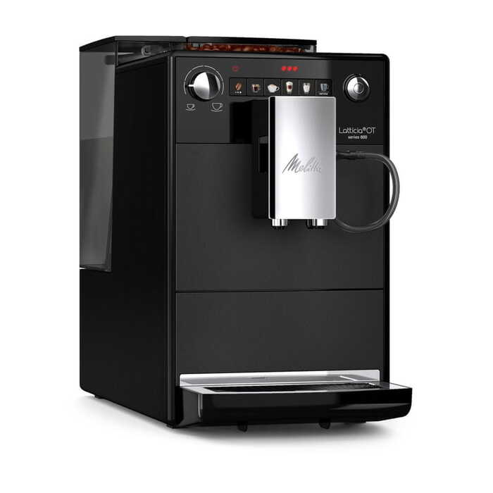 Автоматична кавомашина Melitta Latticia, тиск, 1450 Вт, чорна