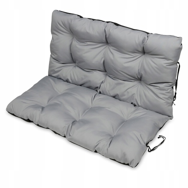 Подушка Superkissen24, 120 x 110 x 10 см, сіра
