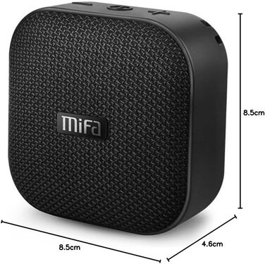 MIFA A1 Mini Bluetooth колонка, TWS, 15 год, IP56, чорна