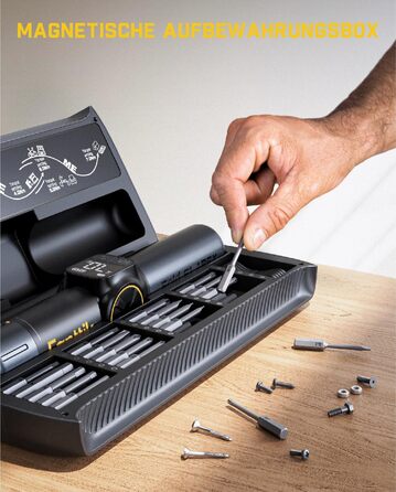 Fanttik Fold S1 APEX: Акумуляторний шуруповерт 3.7V з дисплеєм, регулюванням швидкості та шісткунтом 1/4 дюйма – ідеальний інструмент для DIY