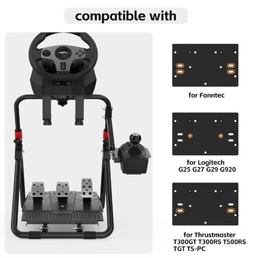 Підставка для керма PXN Racing A9 для Logitech G25 G27 G29 G920 GT500 T300RS/T300GT/T500RS/TGT/TS-PC V3 V9 V900 (складний, нахильний)