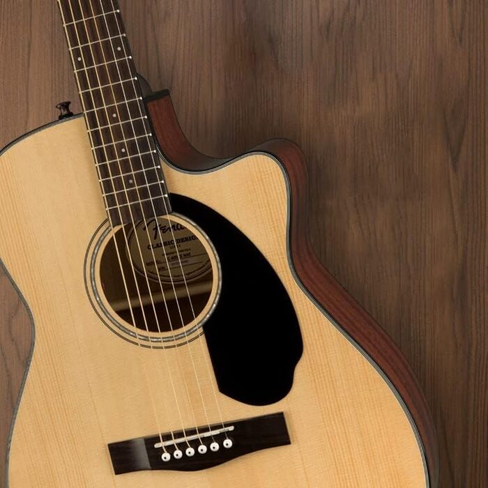Акустична гітара Fender CC-60SCE з електроакустичним підсиленням, натуральний колір, з безкоштовним доступом до Fender Play