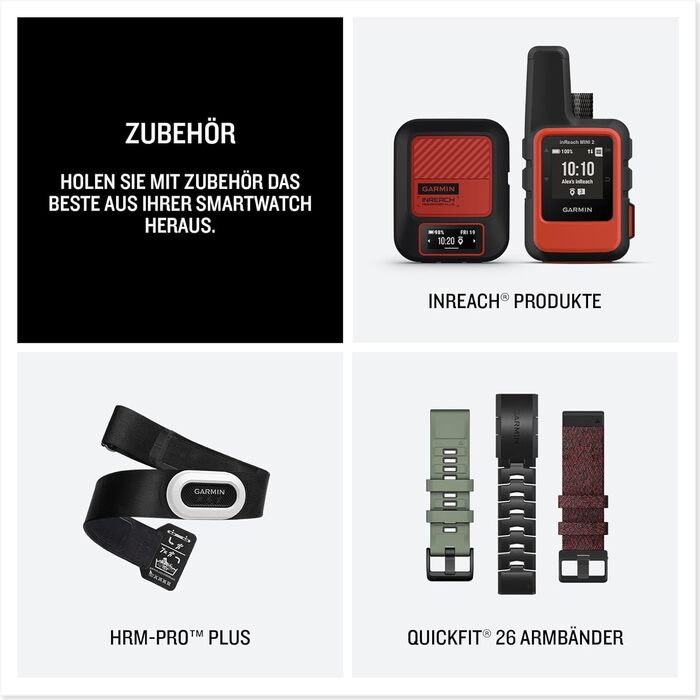 Розумний годинник Garmin Instinct 3 Tactical з AMOLED-дисплеєм: GPS, 80+ спортивних функцій, 24 дні роботи батареї, Health Coach, ліхтарик, сповіщення (50 мм, чорний)