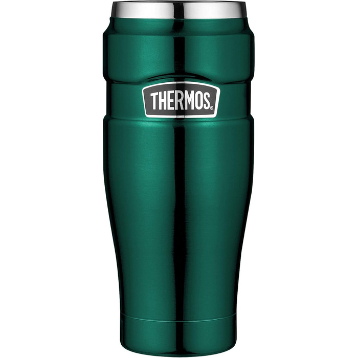 Термокружка туристична Thermos King, нержавіюча сталь, 470 мл, зелений (Pine Green)