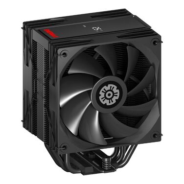 Кулер для CPU ENERMAX ETS-T41D: 2x 120mm вентилятор, гідравлічний підшипник, 4 теплові трубки, підтримка AMD AM5/AM4, Intel LGA1851/1700/115x, TDP 200W+
