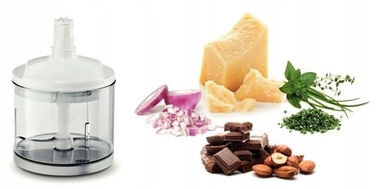 Занурювальний блендер Bosch MSM66155, 600 Вт, білий