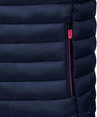 Чоловіча жилетка, утеплена, легка, тепла, для активного відпочинку, без рукавів, зимова, стегана, зі стійким коміром, слім-силует (5XL, Темно-синій)