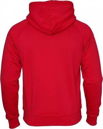 Світшот ROCK-IT з капюшоном Slim Fit для чоловіків, теплий худі на блискавці, ровненький, з флісовою підкладкою, [S-3XL], чорний, червоний, зелений, темно-синій, темно-сірий, сірий (XXL, червоний)