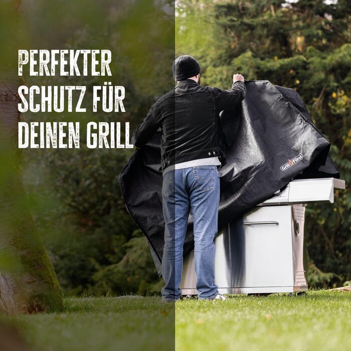 Захисний чохол для гриля Grillfürst G201, водонепроникний, 50x55x30 см, для газового гриля та кемпінгу