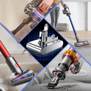 Запчастини для пилососів Dyson DC58, DC59, DC61, DC62, DC72, DC74, Animal, SV03, SV04, SV05, SV06, SV07, SV09 (2 фільтри, акумулятор DC31B)