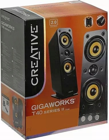 Комплект акустичних систем 2.0 Creative GigaWorks T40 II HiFi 32 Вт, чорний
