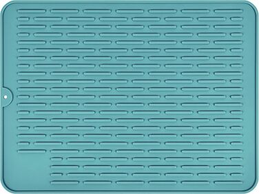 Килимок для сушіння посуду WXFLGH 40 x 30 см, силіконовий, антиковзний, для кухні