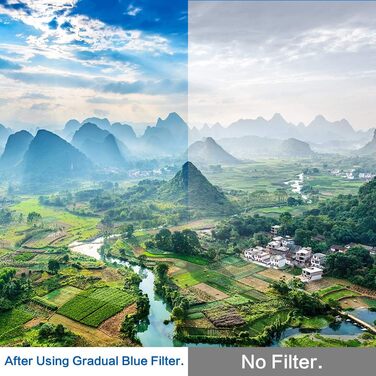 Набір кольорових фільтрів для об'єктивів Fotover 9 шт. (72мм) для Canon, Nikon, Sony, Pentax, Olympus, Fuji DSLR камер