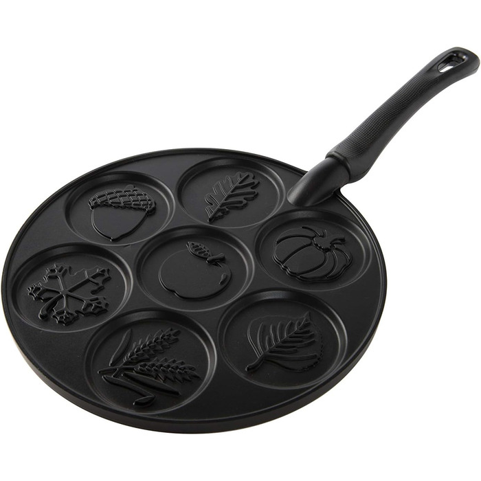 Сковорода для млинців Nordic Ware Autumn Leaves 26,7 см алюмінієва, святкова