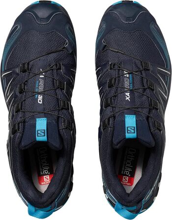 Чоловічі трекінгові черевики Salomon XA PRO 3D Gore-TEX 45 1/3 EU Navy Blazer Hawaiian Ocean Dawn Blue